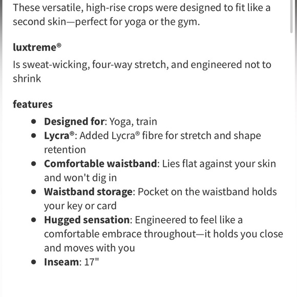 Lululemon Wunder Under Hi-Rise 1/2 Tight (Luxtreme)
Space Ice Grey Alpine White - Picture 14 of 14